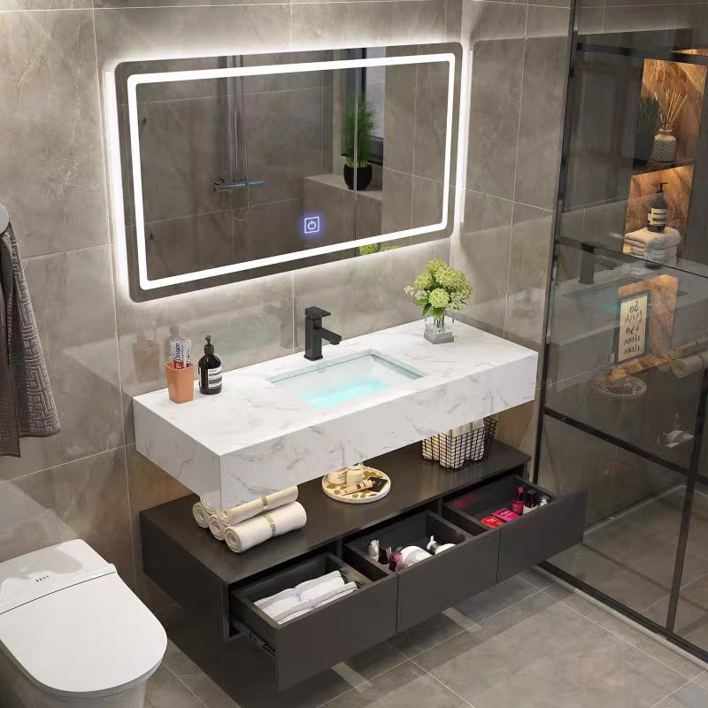 BÀN ĐÁ KẾT HỢP TỦ DƯỚI BDNK.223