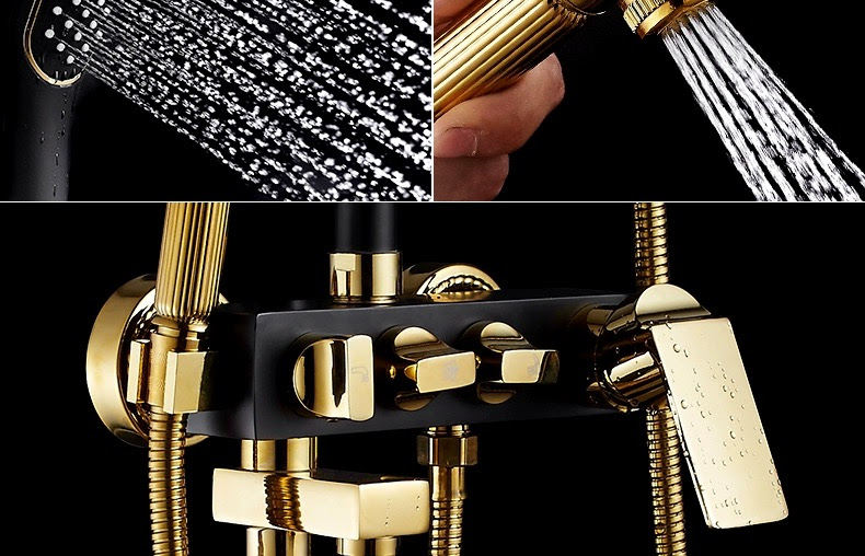 SC1986 - Sen cây nhiệt độ đen vàng 3 nút xoay cao cấp