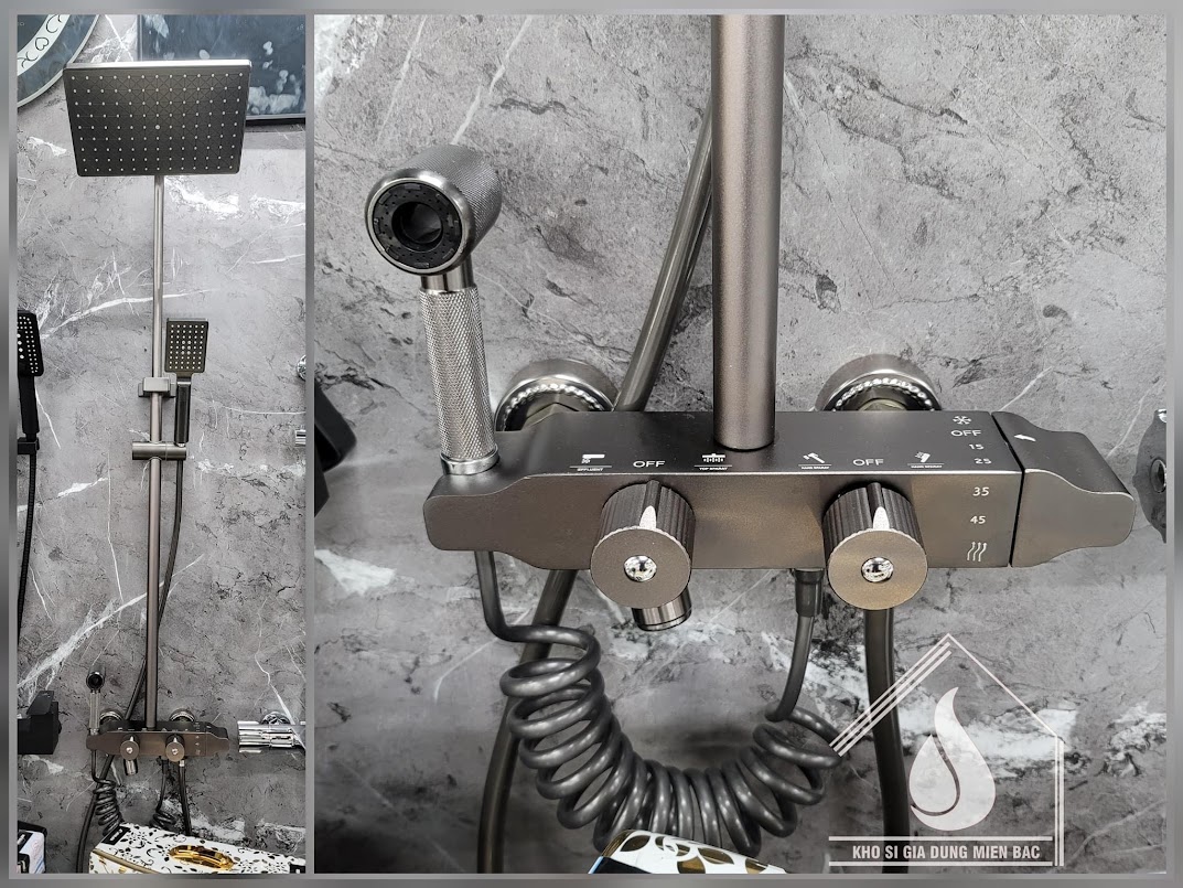 SEN CÂY NHIỆT ĐỘ ĐỒNG SƠN TĨNH ĐIỆN GHI XÁM SC3369