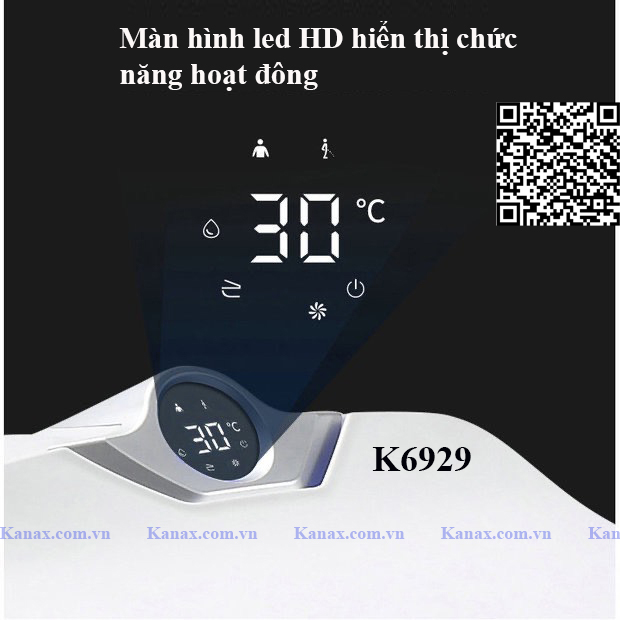 K6929 - Bồn cầu thông minh cao cấp full chức năng