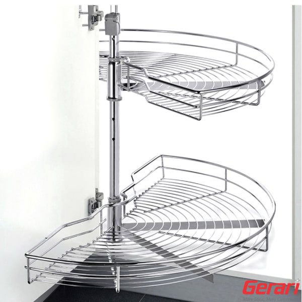 MX1/2 - Mâm xoay 1/2 Inox bóng cao cấp sợi tròn đường kính 715mm