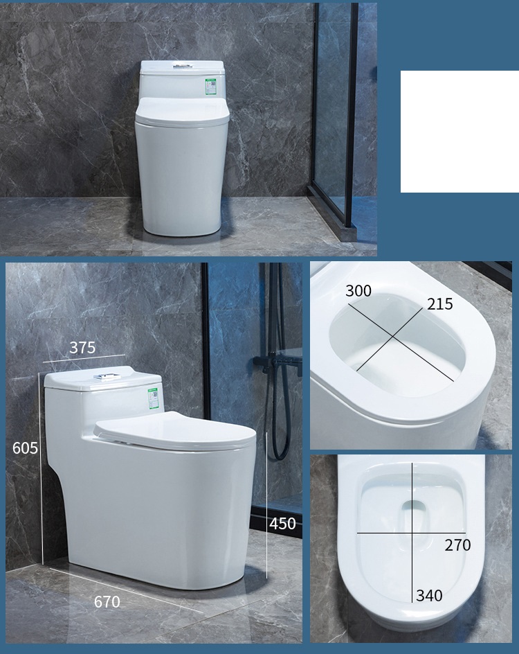 KA3997 - Bồn cầu liền khối sứ nung tráng men nano tuyết cao cấp