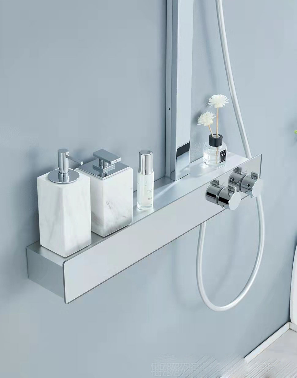 SC3219 - Sen cây nhiệt độ củ lớn đồng mạ crom bóng cao cấp