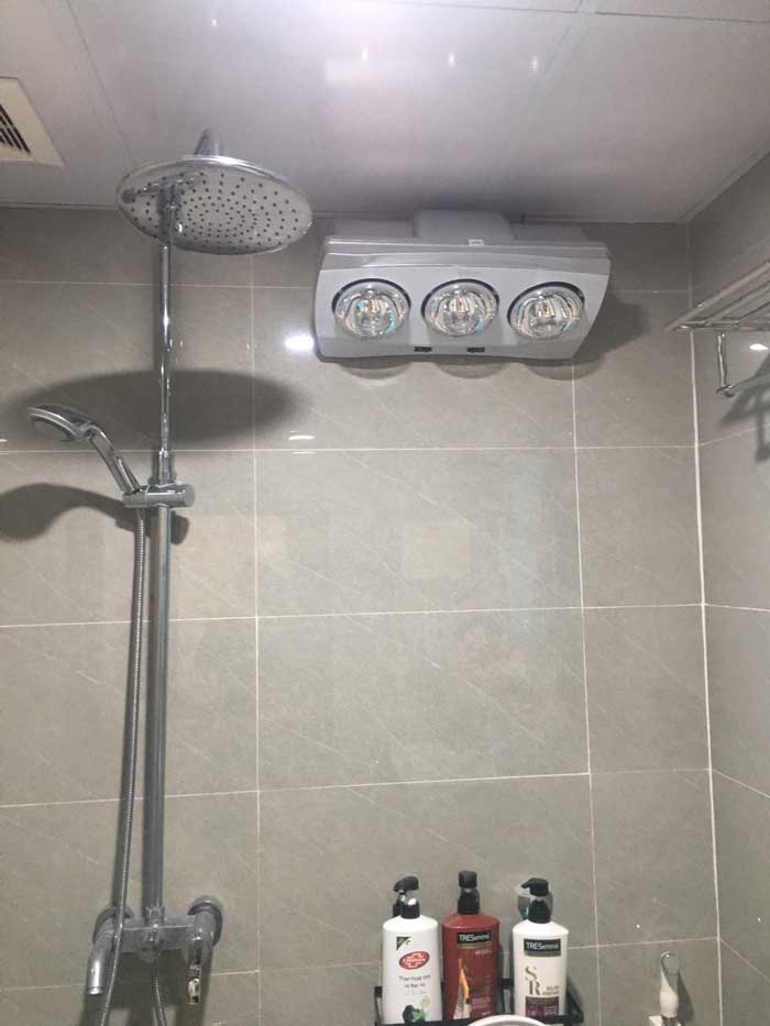 H3B - Đèn Sưởi Nhà Tắm Hans 3 Bóng H3B