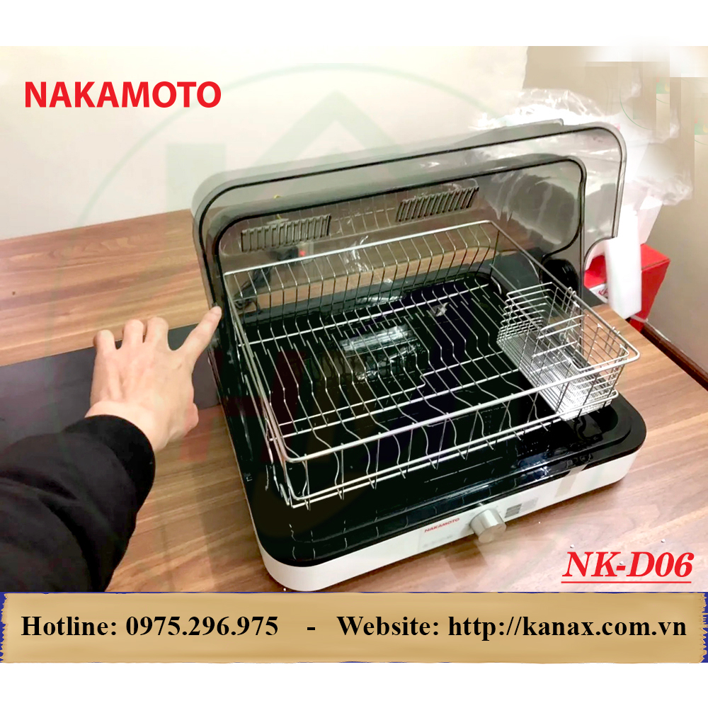 NKD06 - Máy sấy diệt khuẩn bát đĩa Nakamoto NK-D06