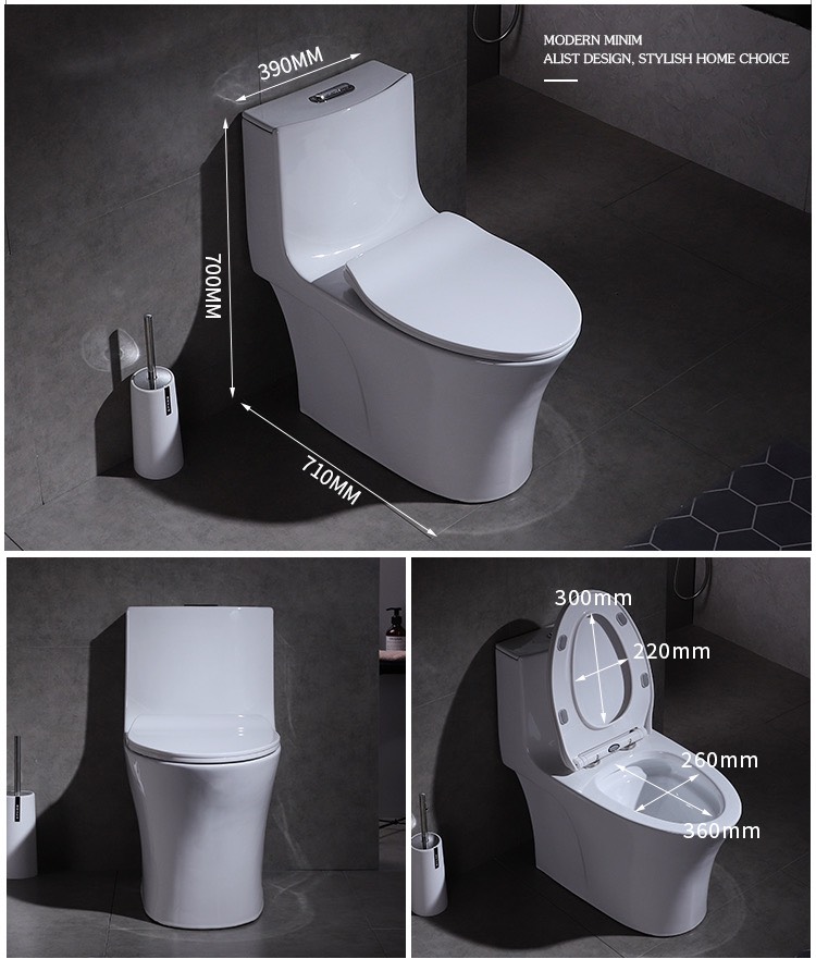 BỒN CẦU LIỀN KHỐI SỨ TRẮNG KA942