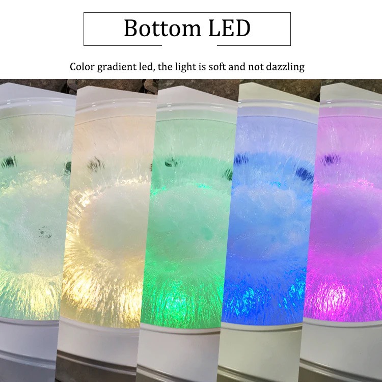 KB706 - Bồn tắm massager cao cấp, chất liệu Acrylic. Kích thước: 1500 x 1500 x 640 (mm)