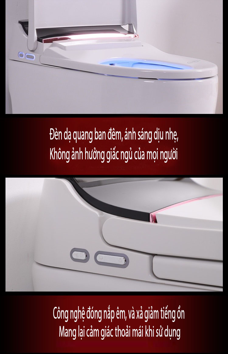 K6915 - Bồn cầu thông minh cao cấp full chức năng,  có két nước
