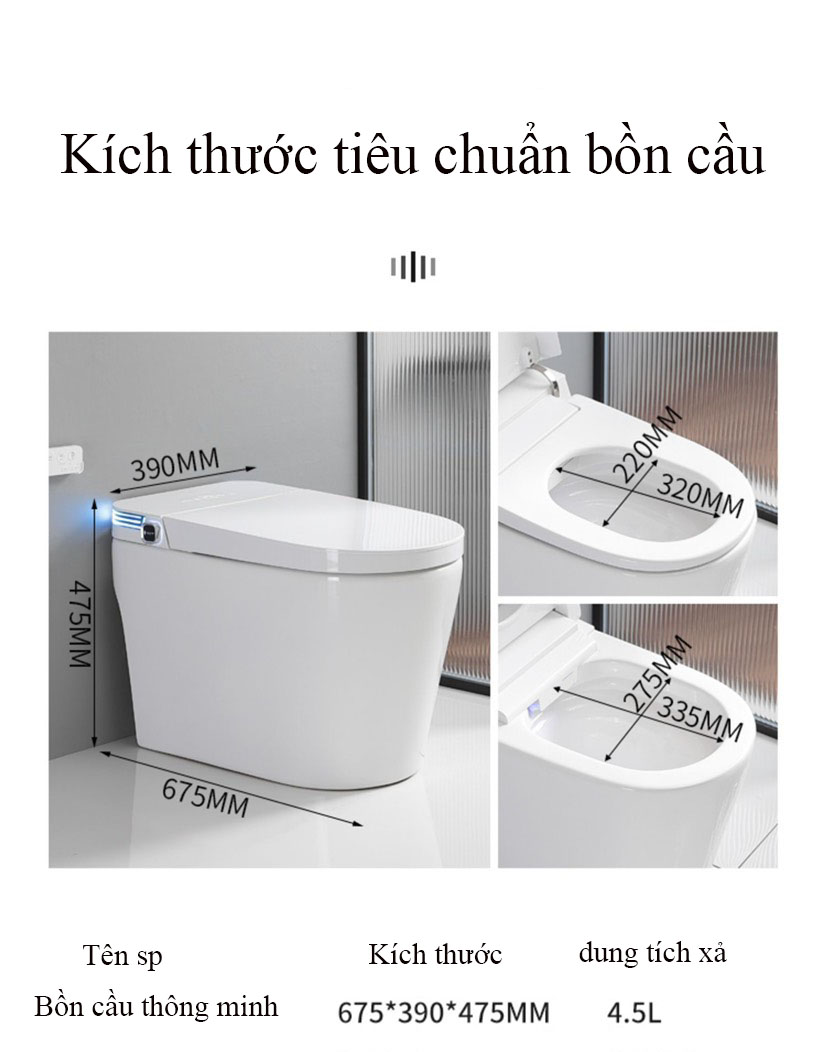 K6920 - Bồn cầu thông minh cao cấp full chức năng, có xịt bọt