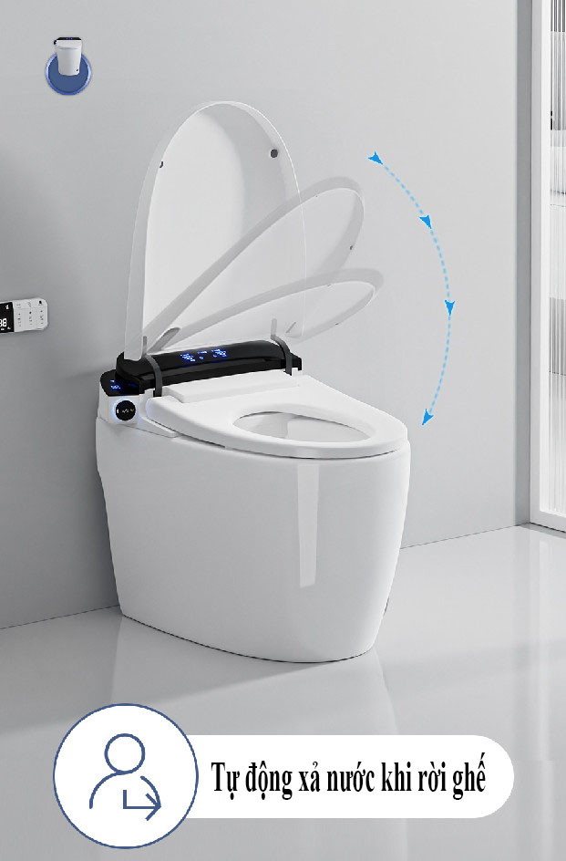 K6928 - Bồn cầu thông minh cao cấp full chức năng, có xịt bọt