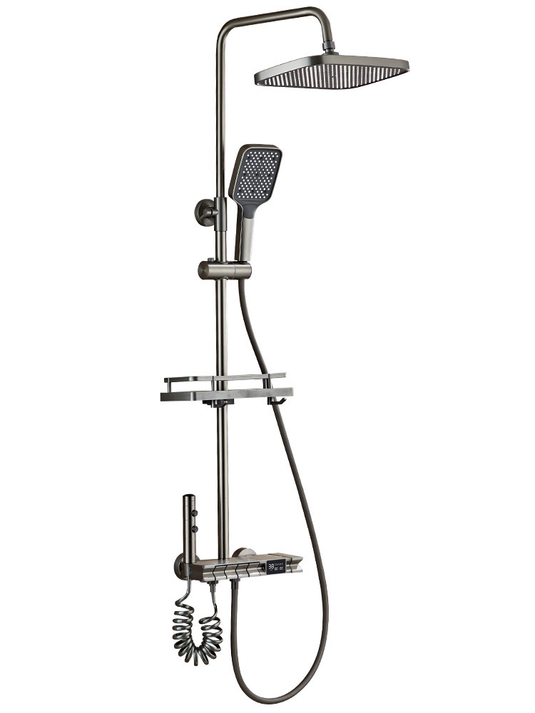 SC73 - Sen cây bàn phím ghi xám, màn hình hiển thị led