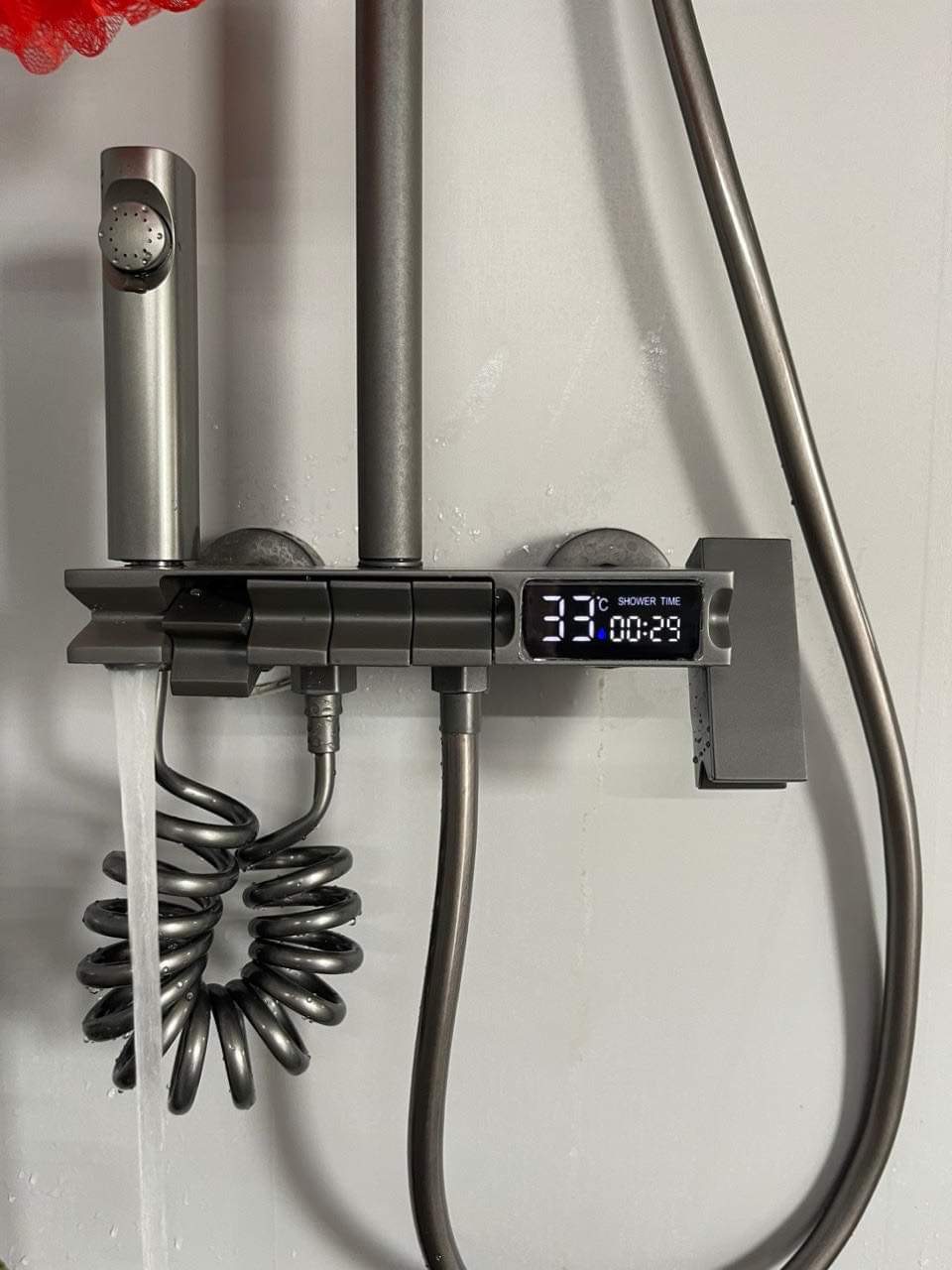 SC73 - Sen cây bàn phím ghi xám, màn hình hiển thị led