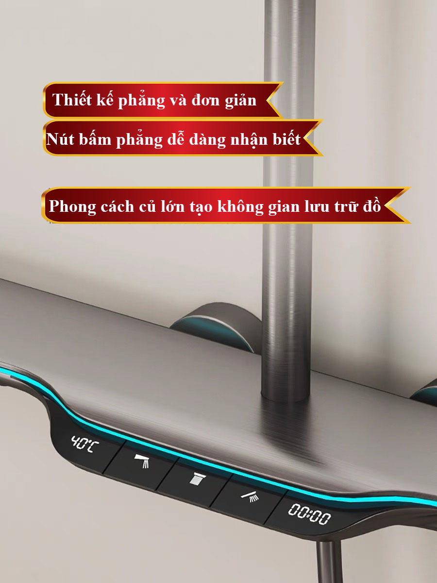 SC81 - Sen cây bàn phím hiển thị nhiệt độ cao cấp