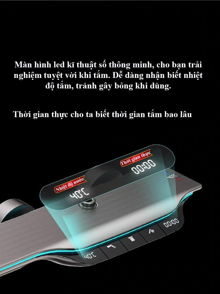 SC81 - Sen cây bàn phím hiển thị nhiệt độ cao cấp