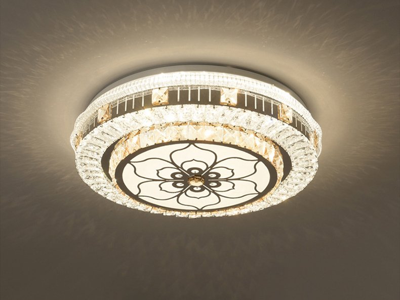 OT002 - Đèn chùm ốp trần cao cấp đường kính 50cm