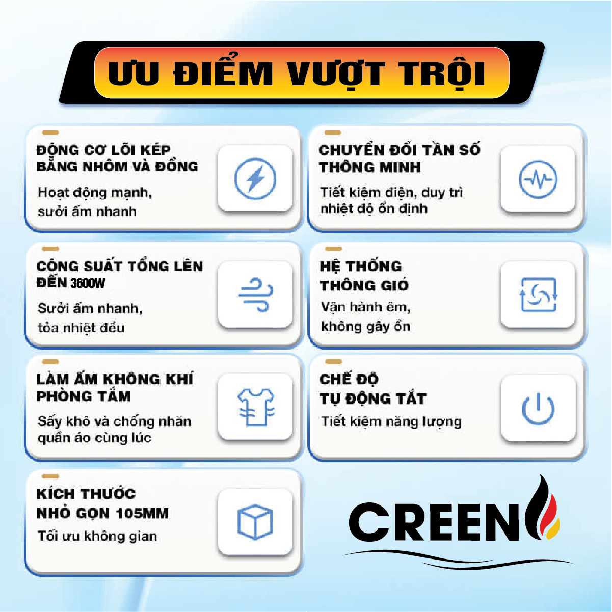 CR01-60 - Đèn sưởi âm trần chức năng 5in1