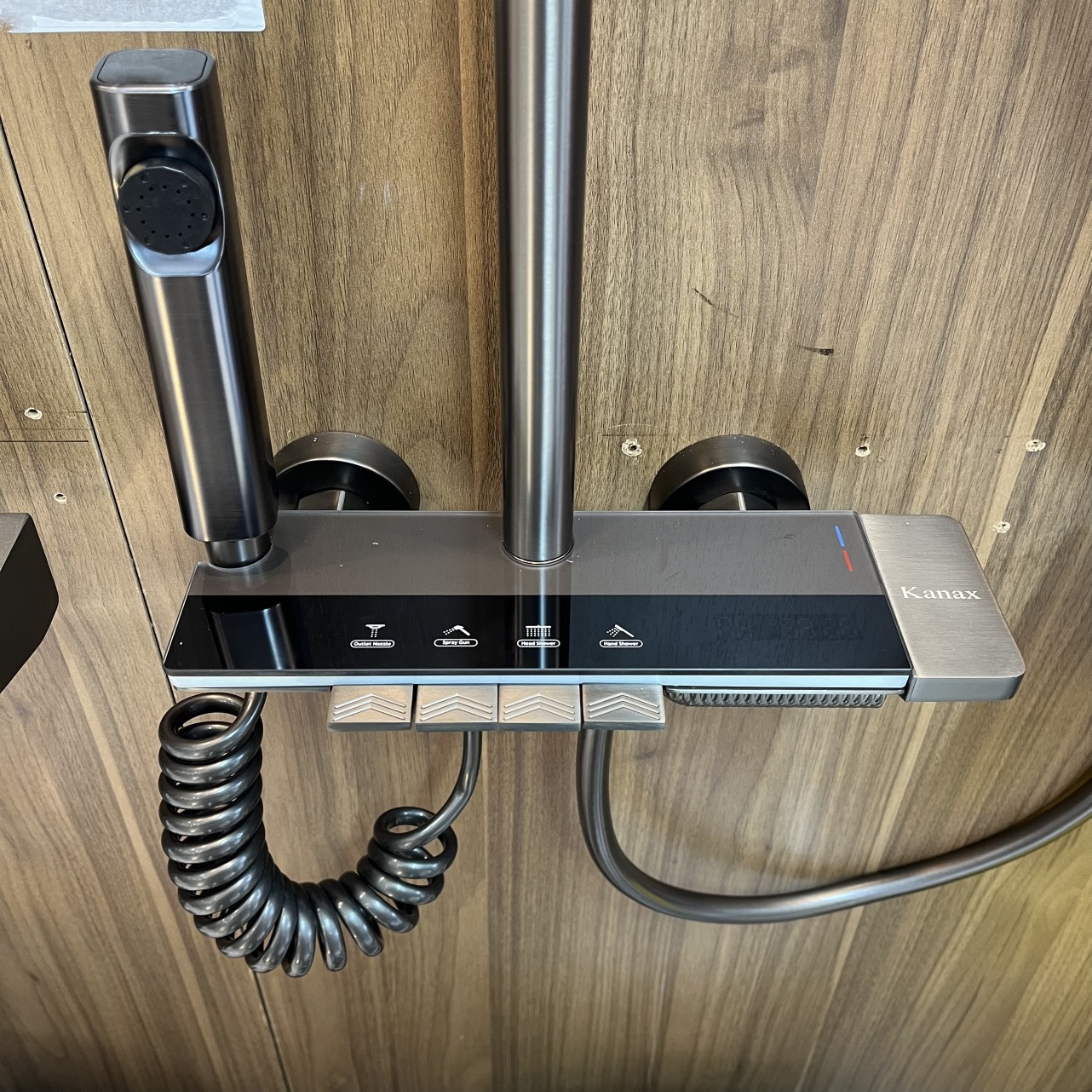 SC88 - Sen cây bàn phím, màn hình led hiển thị nhiệt độ màu ghi xám