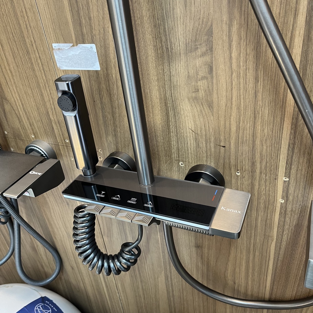 SC88 - Sen cây bàn phím, màn hình led hiển thị nhiệt độ màu ghi xám