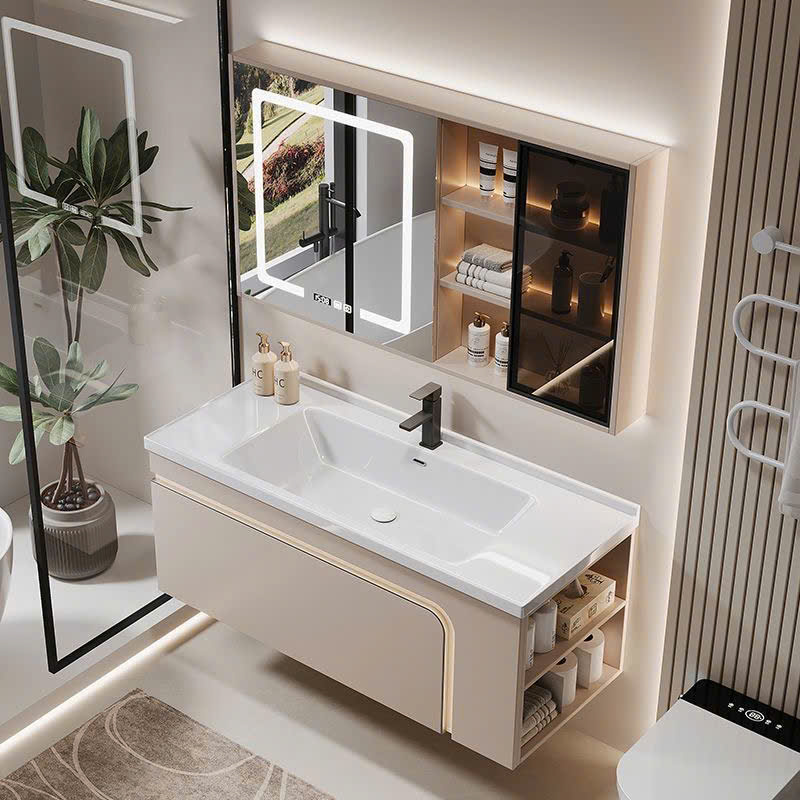 TC01K - Tủ chậu hàng đặt theo yêu cầu, có nhiều KT và màu sắc khác nhau, chất liệu nhựa PVC đặc chịu nước