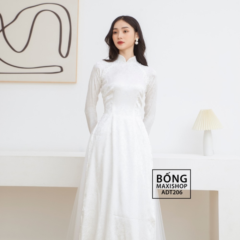 Đâu là những mẫu áo dài cưới trắng 2023 đẹp nhất của Bống Maxi