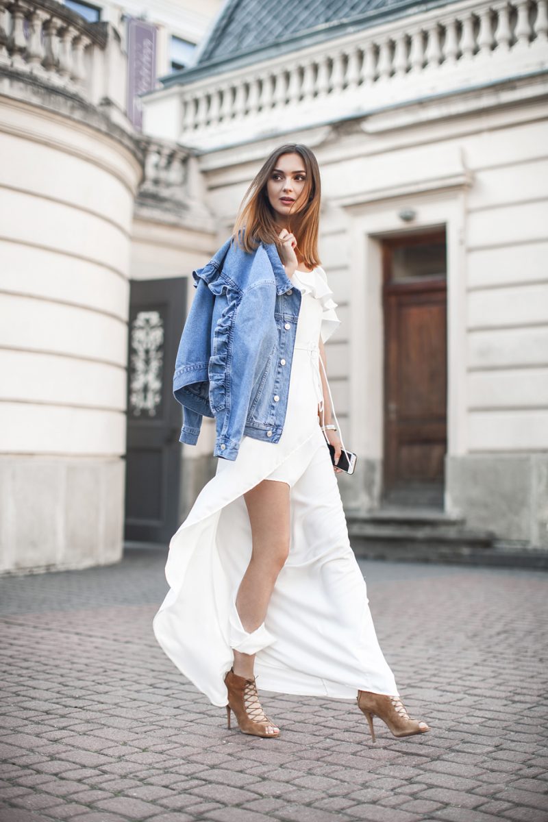 Cách phối đầm maxi đa  phong cách