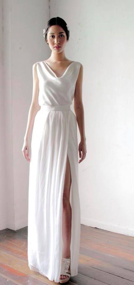 Đầm maxi dạ tiệc nồng nàn sắc thu