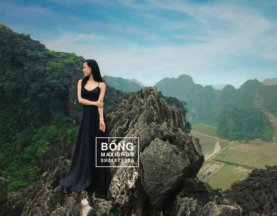 Du xuân cùng váy maxi nữ tính