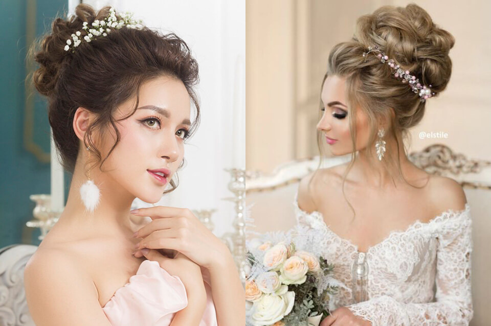 06 kiểu tóc cưới lộng lẫy và xinh đẹp nhất dành cho cô dâu