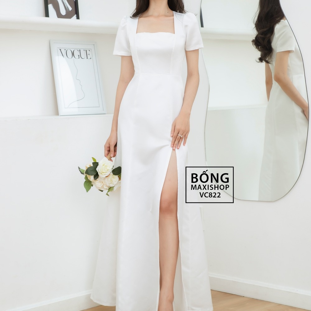 Thiết kế váy cưới tối giản dành cho nàng dâu quyến rũ