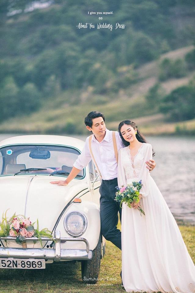 Xu hướng chọn váy chụp hình cưới 2018