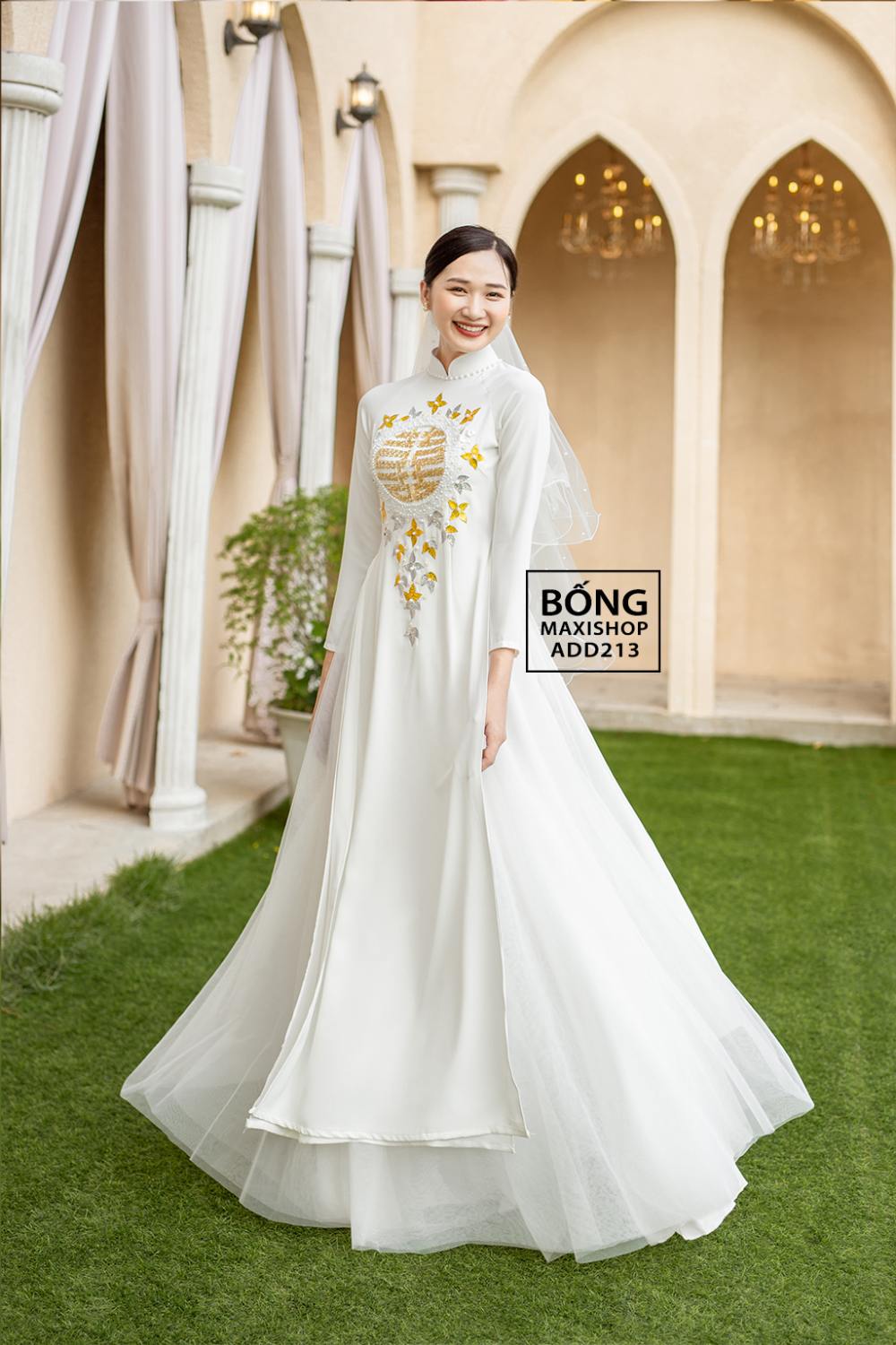Áo dài cưới cách tân dành cho các cô dâu yêu thích sự tinh giản lên ngôi  2019 THỜI TRANG HOT  TREND  Phụ nữ hiện đại