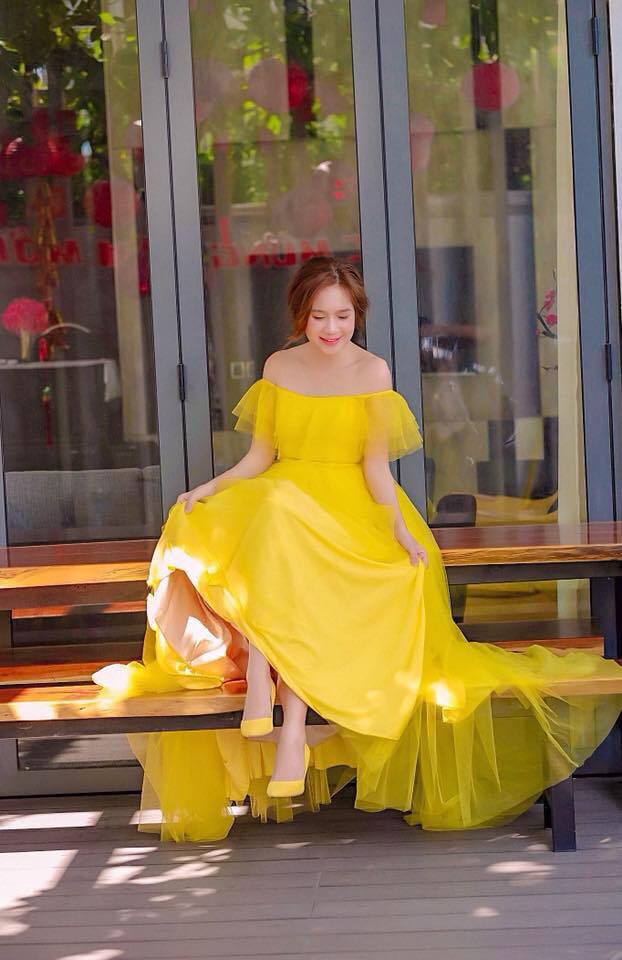Trang phục maxi cho nàng phù dâu tinh tế Bống Maxishop