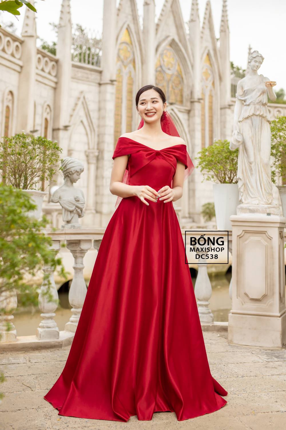 Váy cưới công chúa đuôi dài sang trọng - FELY WEEDING