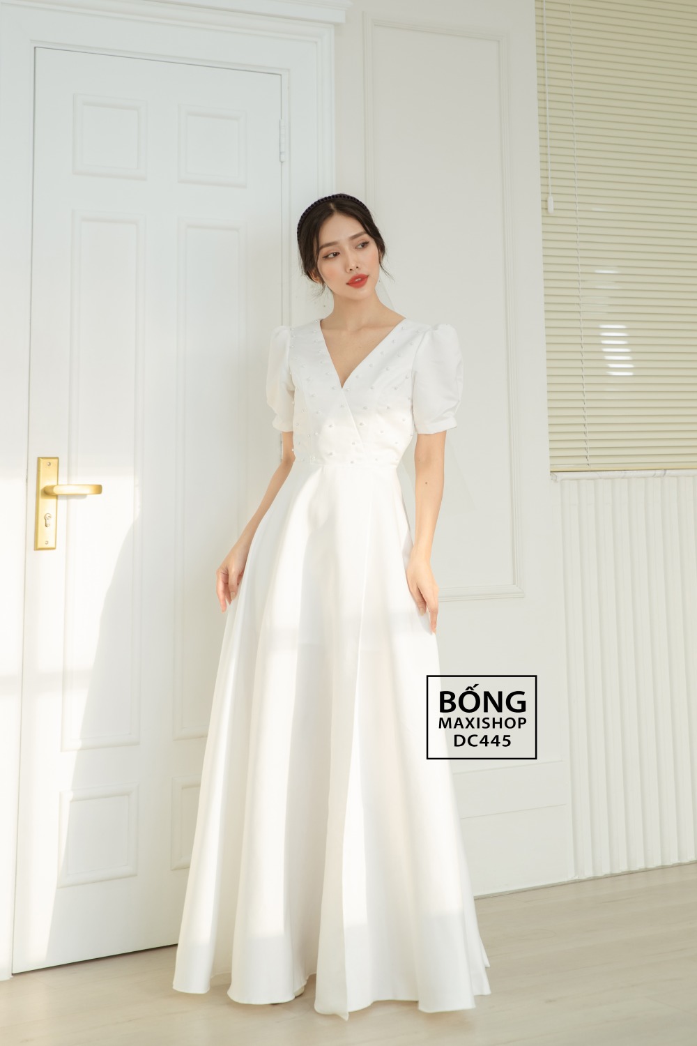 CÁC MẪU VÁY CƯỚI DÀNH RIÊNG CHO CÔ DÂU THẤP - Lee Wedding