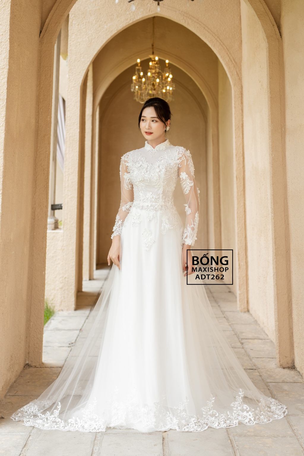 30+ Mẫu Áo dài cưới màu đỏ - Lựa chọn hoàn hảo ngày trọng đại - Nicole  Bridal