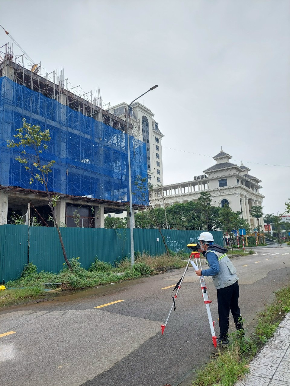 Quan trắc lún, nghiêng tại dự án: Khách sạn Lavela