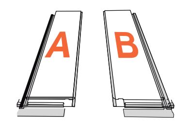 Thanh A và thanh B của sàn gỗ xương cá