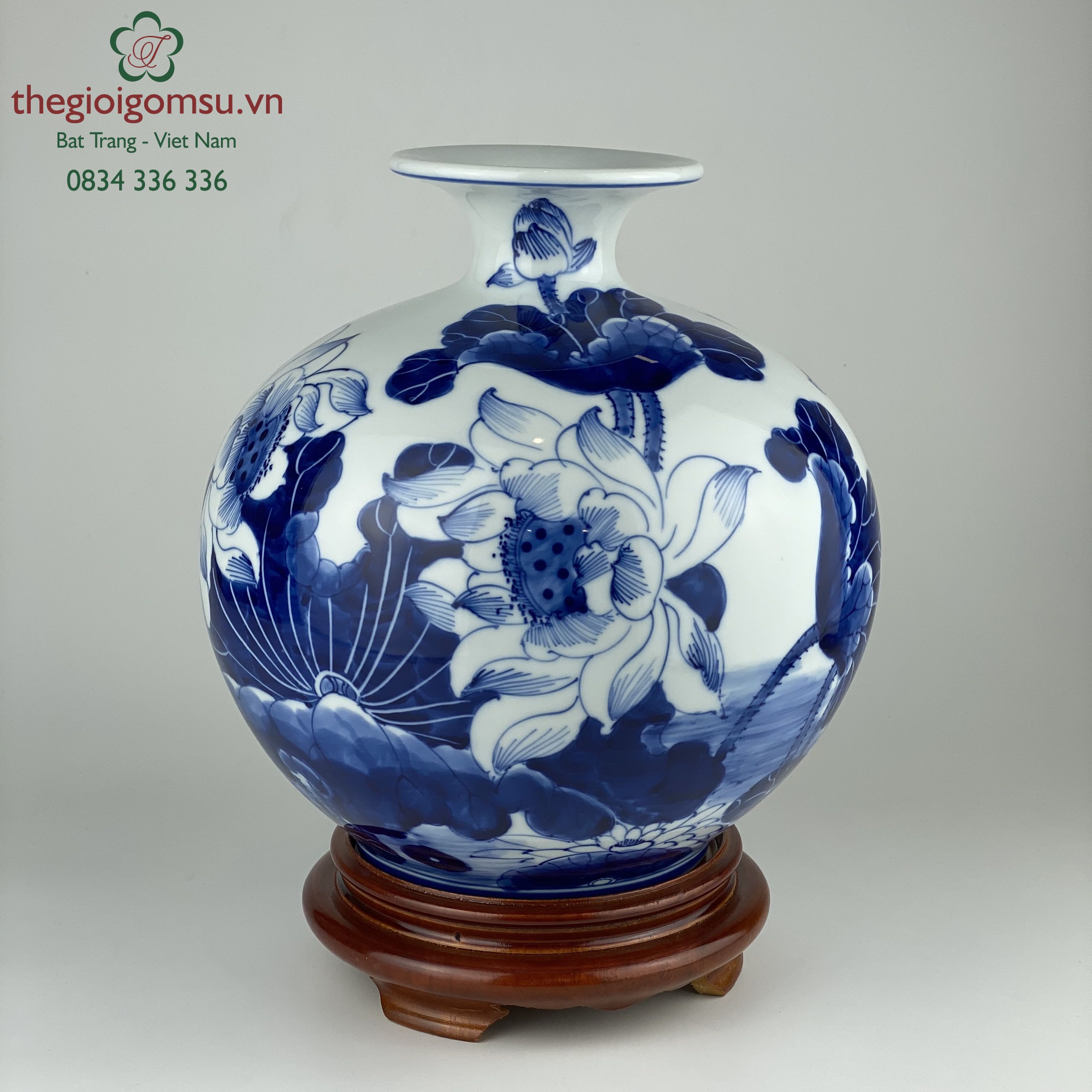 Bình hút tài lộc "Hoa Sen"