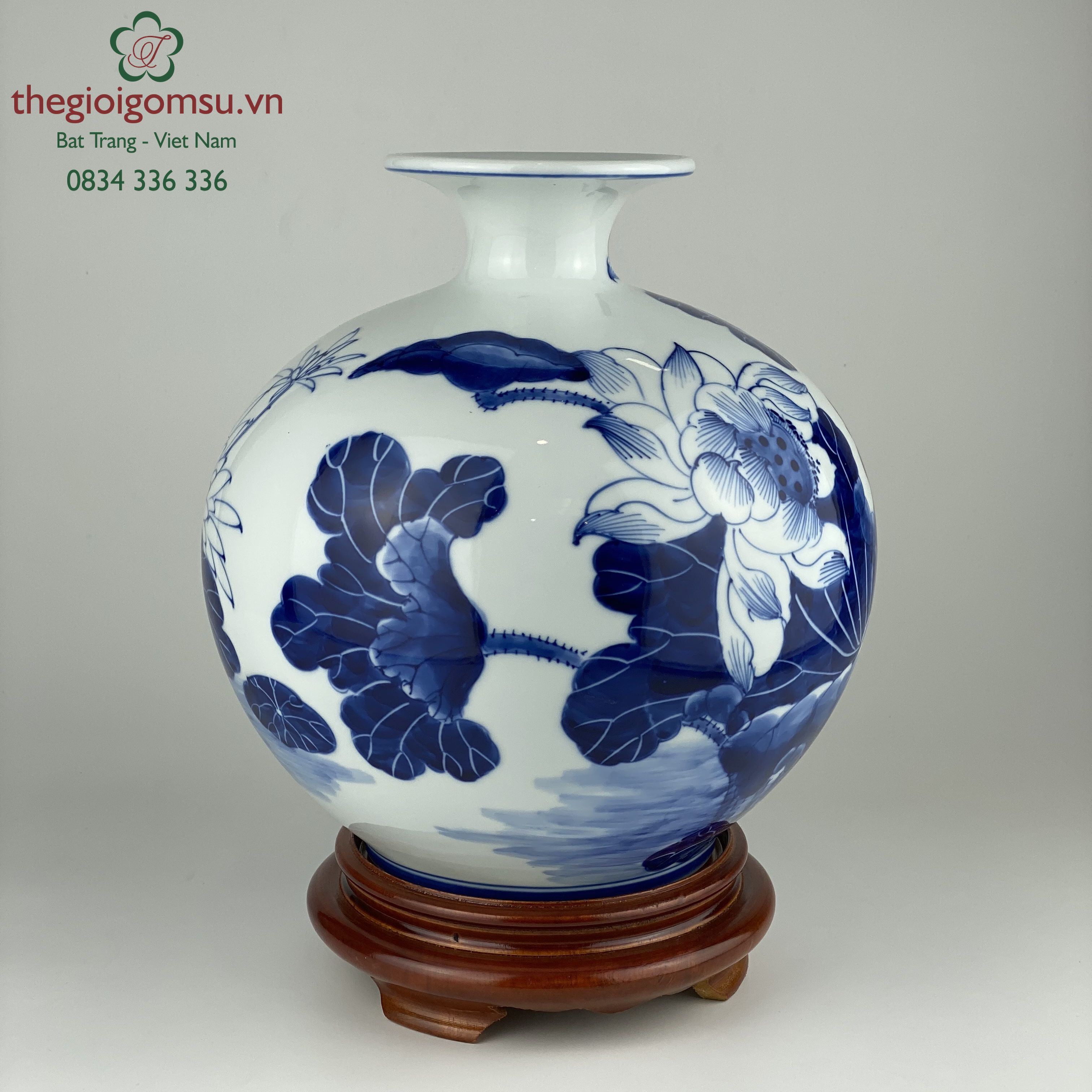 Bình hút tài lộc "Hoa Sen"