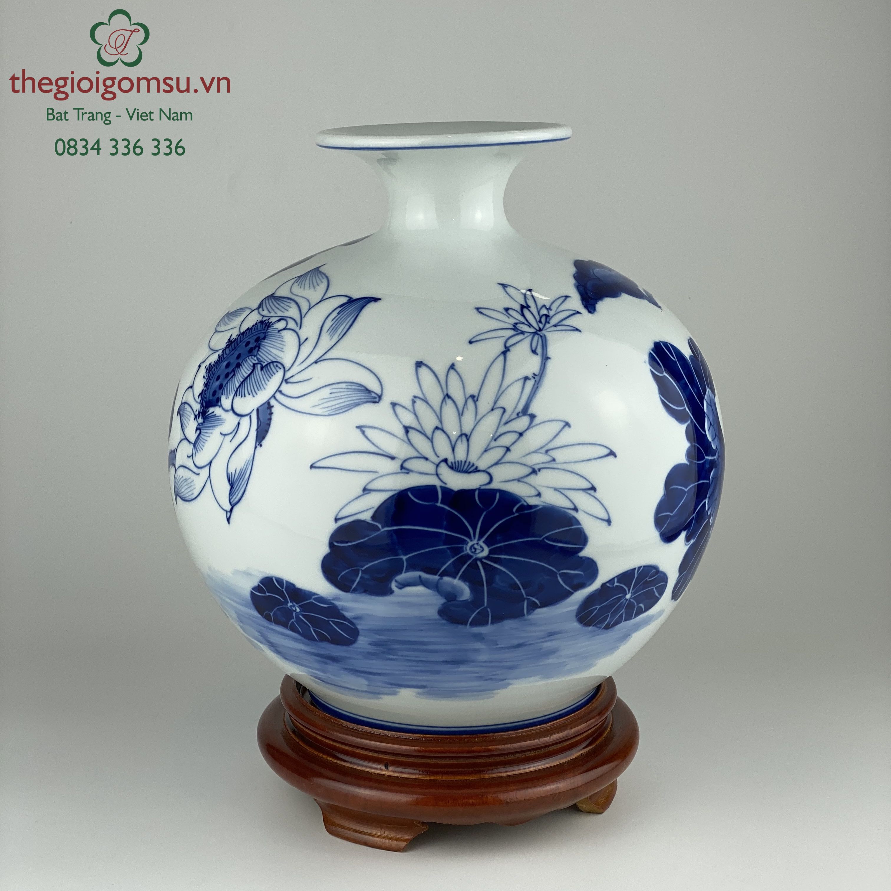 Bình hút tài lộc "Hoa Sen"