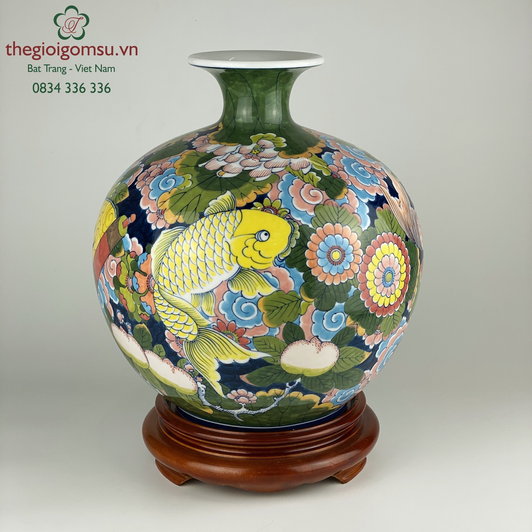 Bình hút tài lộc " Phước Đức  Tài Lộc" 1