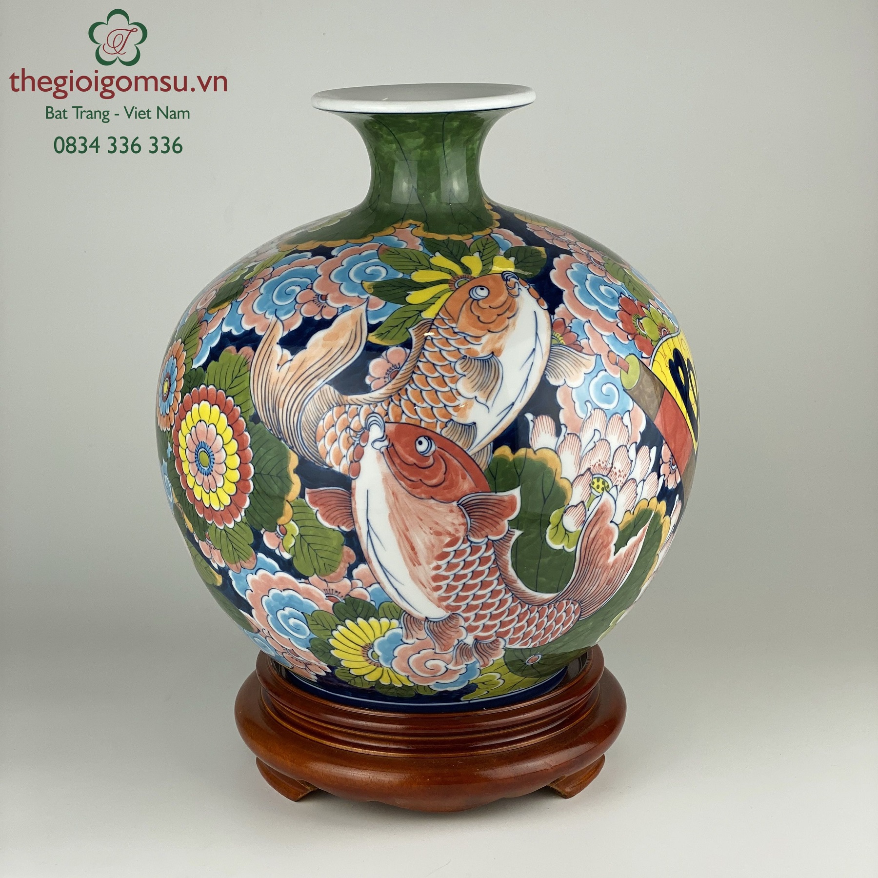 Bình hút tài lộc " Phước Đức  Tài Lộc" 1