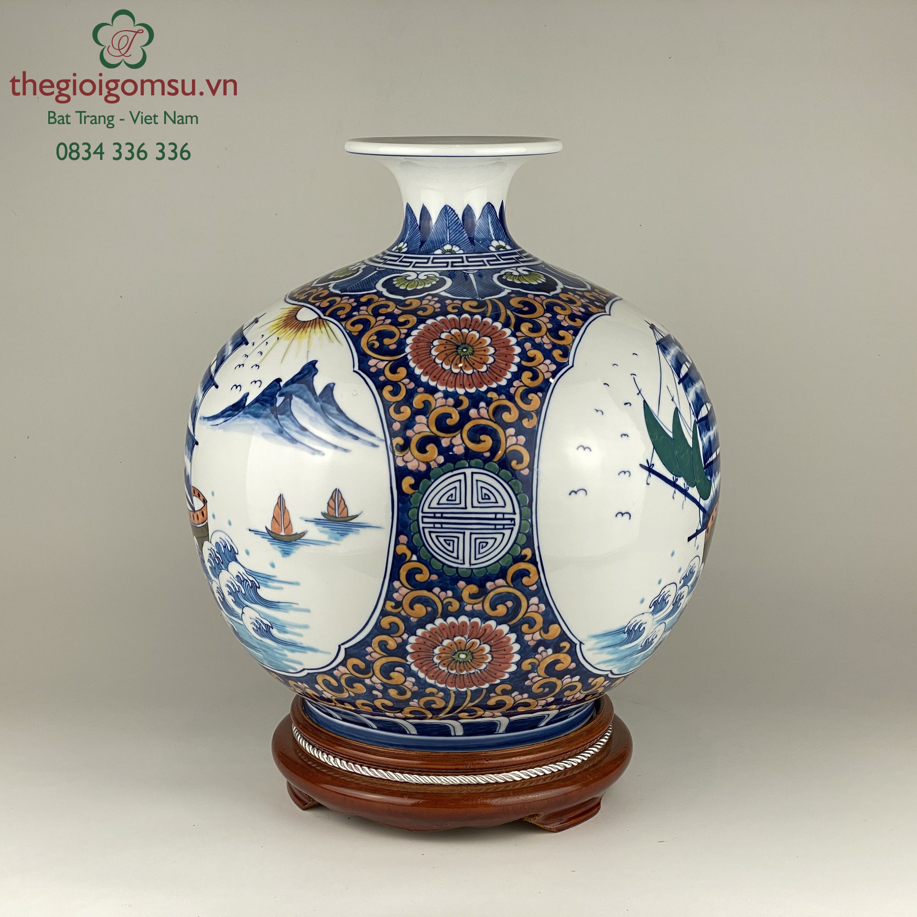 Bình hút lộc "Thuận Buồm Xuôi Gió"