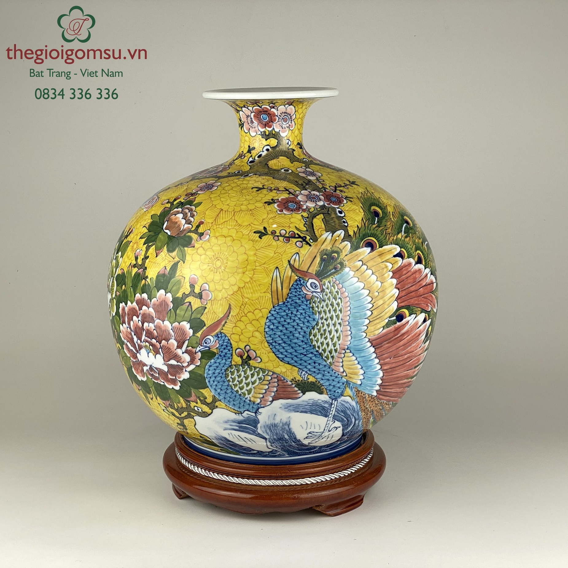 Bình hút lộc " Phú Quý Trường Xuân"