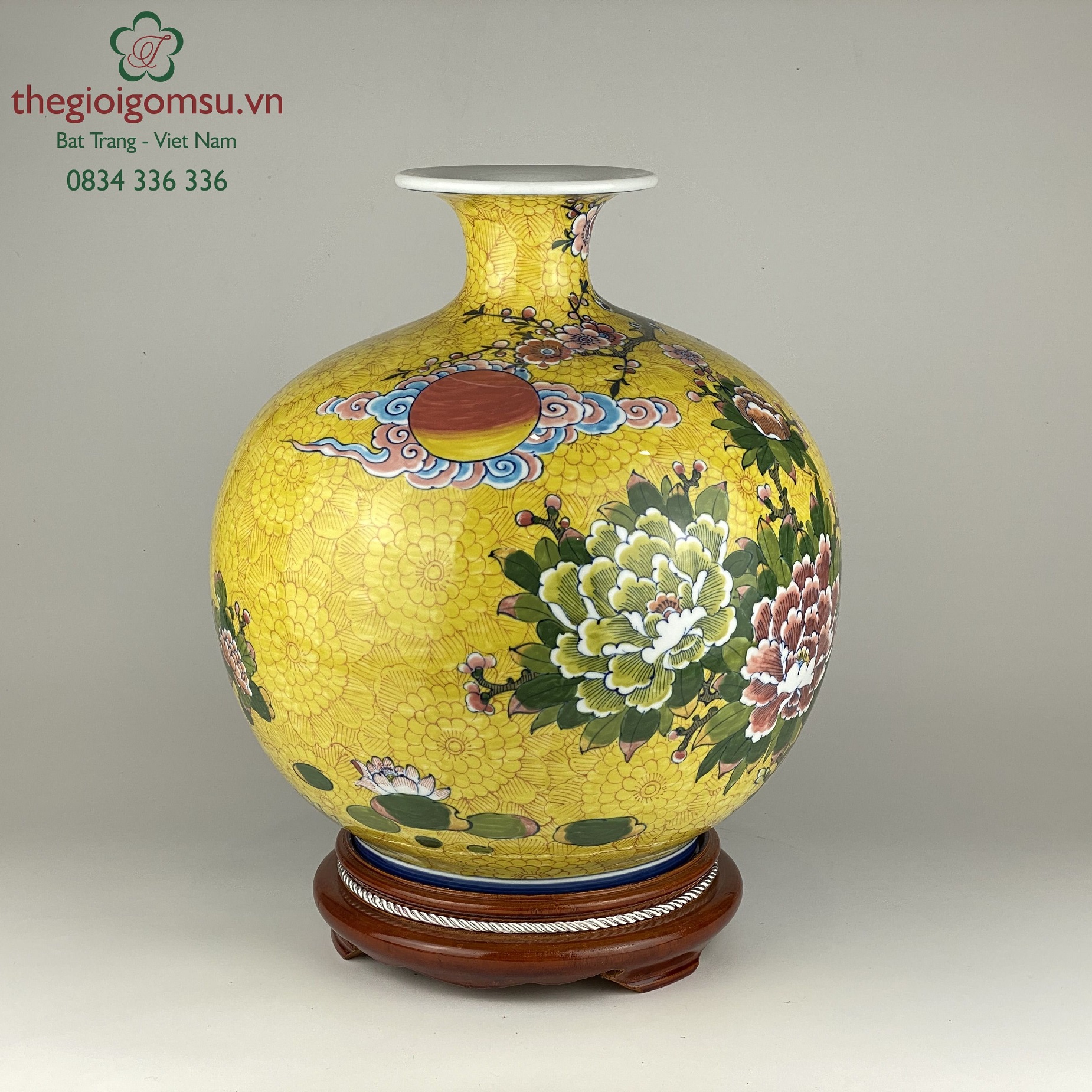 Bình hút lộc " Phú Quý Trường Xuân"