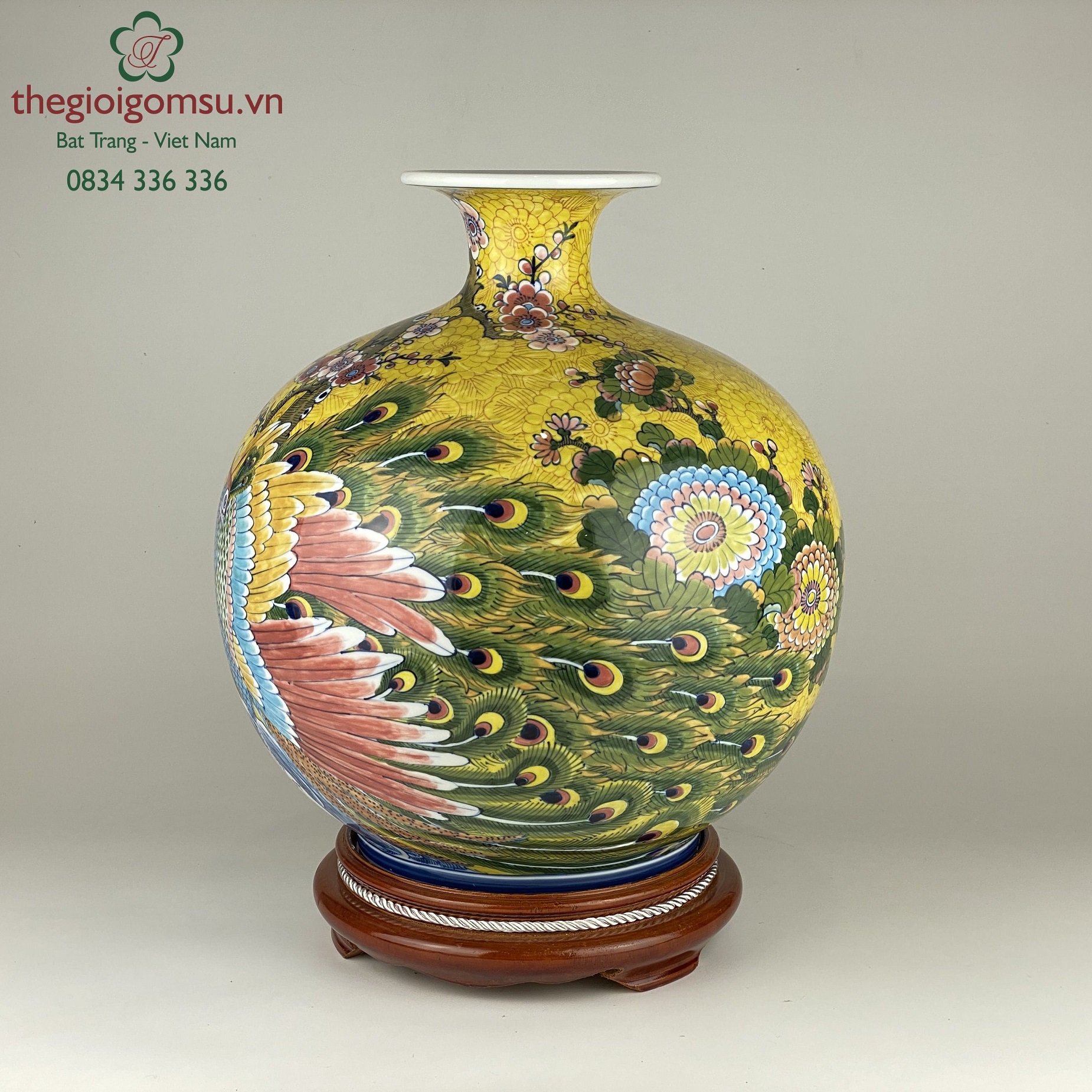 Bình hút lộc " Phú Quý Trường Xuân"