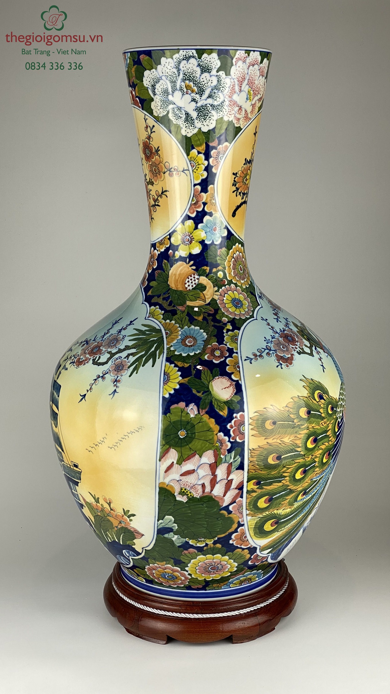 Bình Tỏi phong thủy nhị cảnh "Thuận buồm xuôi gió - Công thành danh toại"