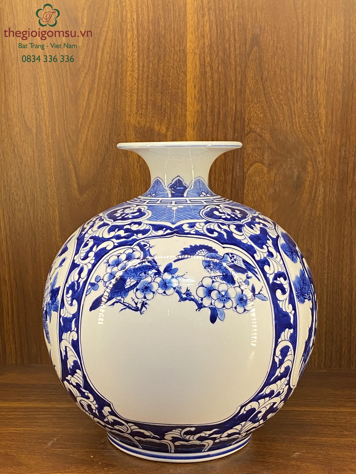 Bình hút tài lộc "Tứ Cảnh"