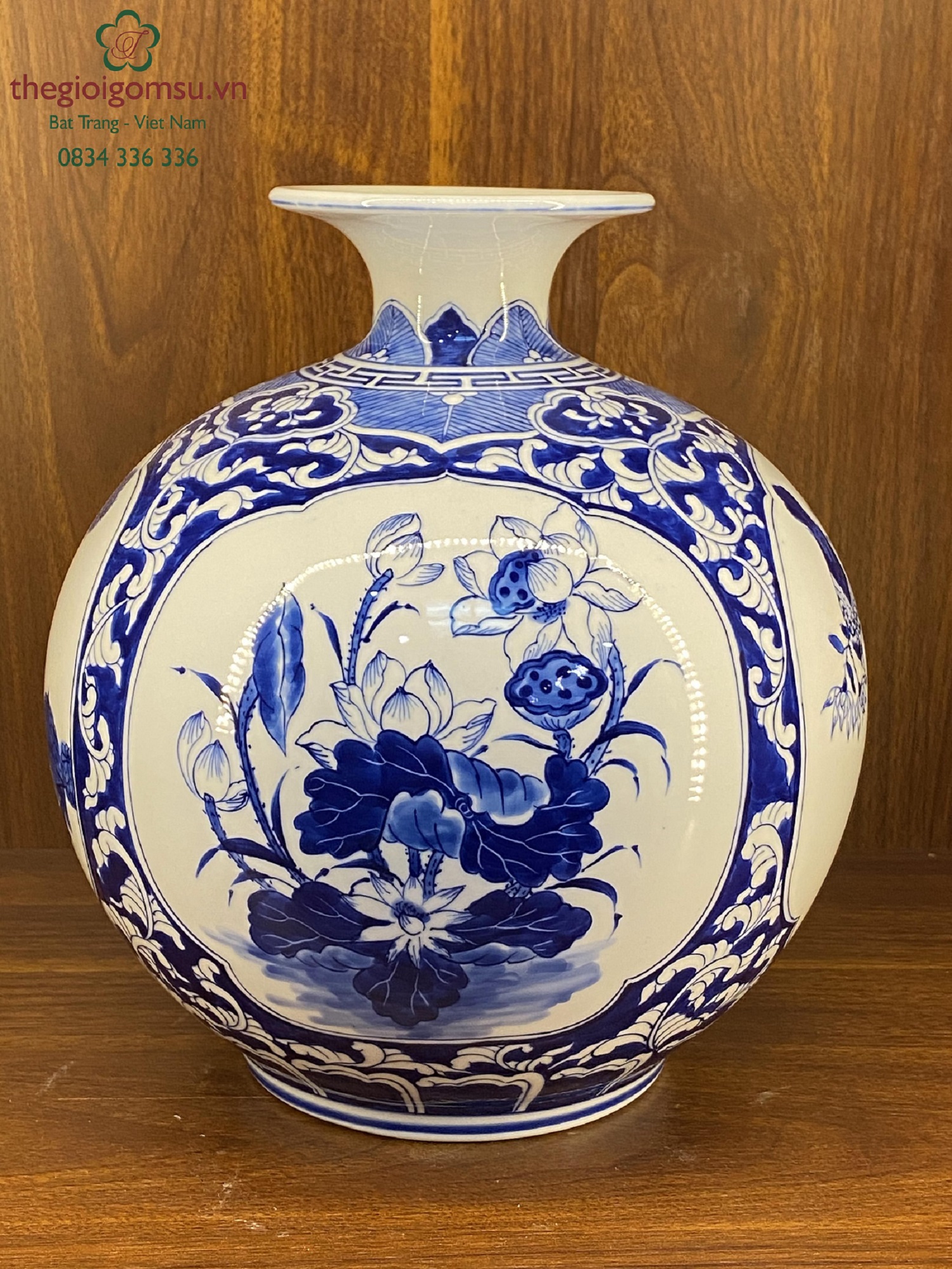 Bình hút tài lộc "Tứ Cảnh"