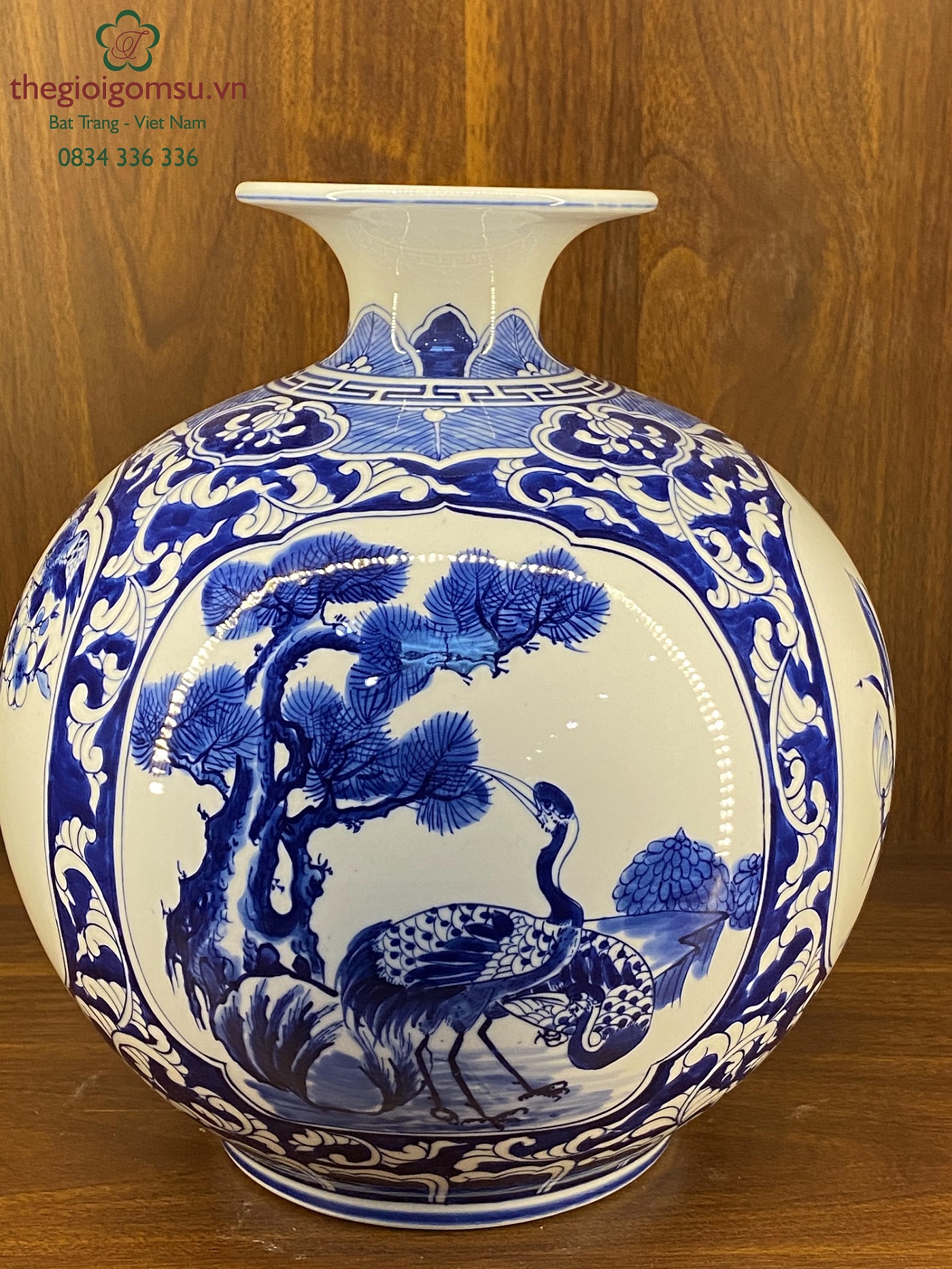 Bình hút tài lộc "Tứ Cảnh"